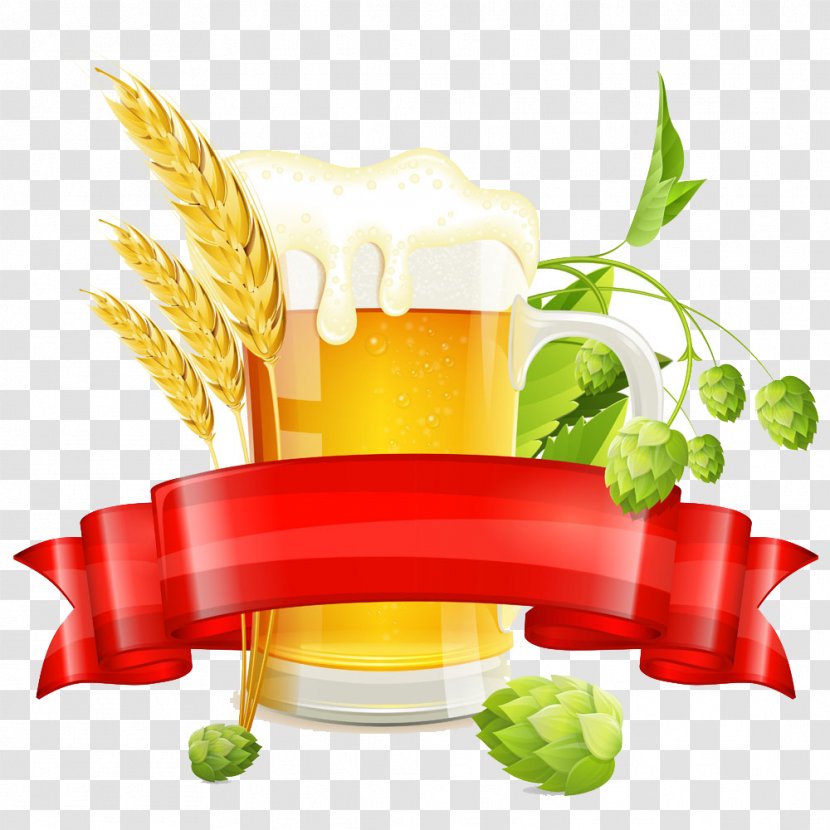 Stock Illustration 3D Computer Graphics Clip Art - Garnish - Beer Transparent PNG