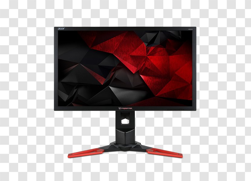 Acer Predator XB1 Aspire Computer Monitors Nvidia G-Sync Graphics Display Resolution - Refresh Rate - Gaming Pc Transparent PNG