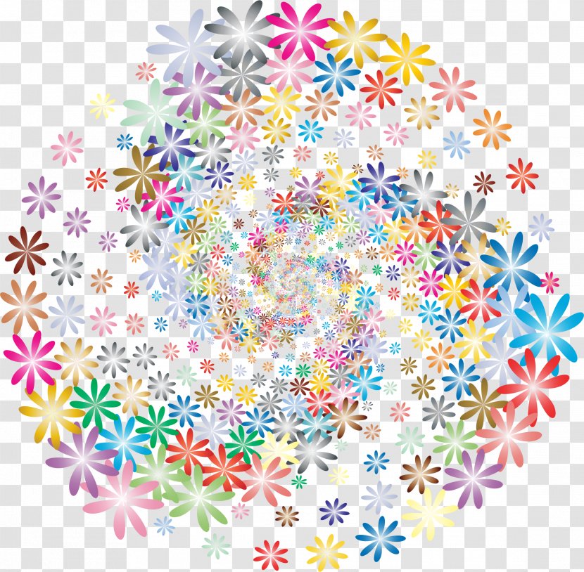 Graphic Design Circle - Flower - Vortex Transparent PNG