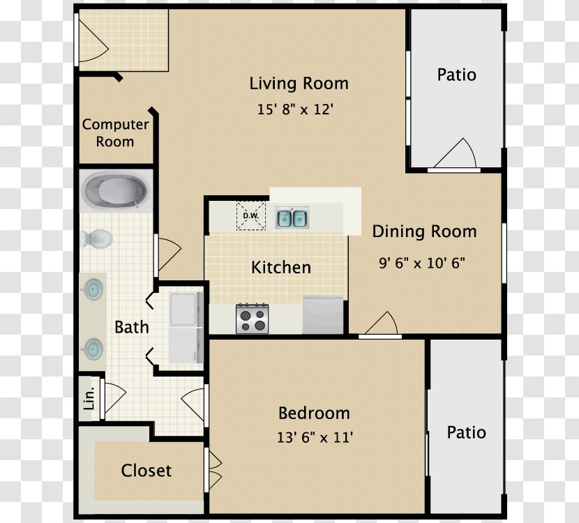 Eagles Landing Floor Plan Apartment Zillow - Harpy Eagle - American Outfitters Irving Mall Transparent PNG