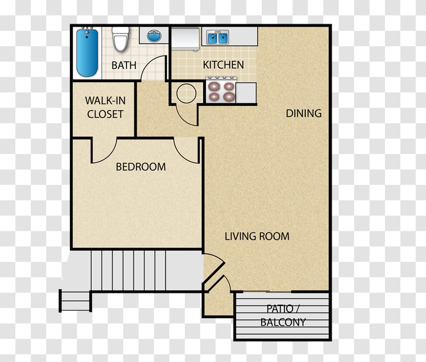 Floor Plan House The Place At Quail Hollow Apartments Transparent PNG