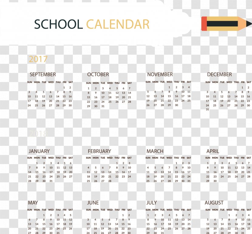 Calendar Countdown To Spanish: Learn Communicate In 24 Hours Clip Art - Year - The Pencil Rocket Transparent PNG