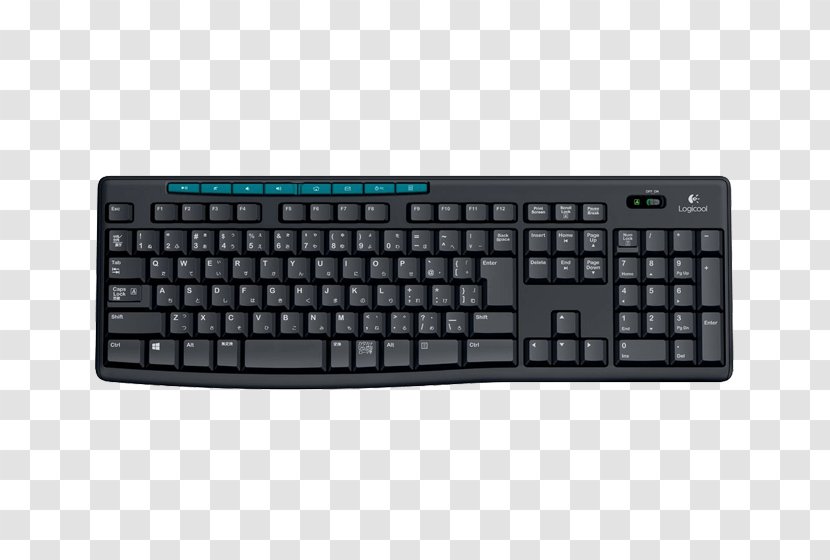 Computer Keyboard Mouse Laptop Wireless Logitech - Shortcut Transparent PNG