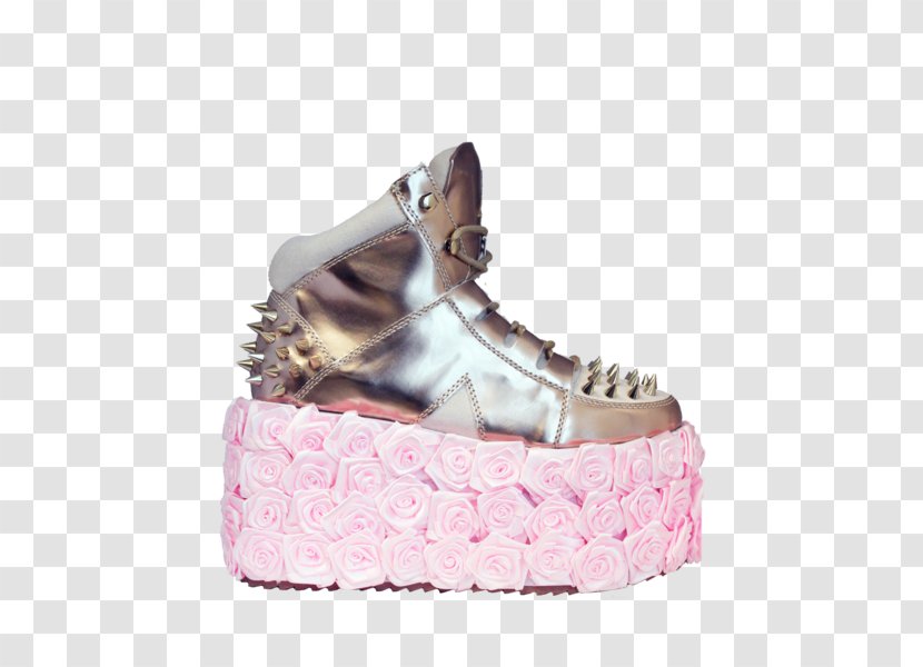 Sneakers Gold Shoe Yru Sales - Platform Shoes Transparent PNG