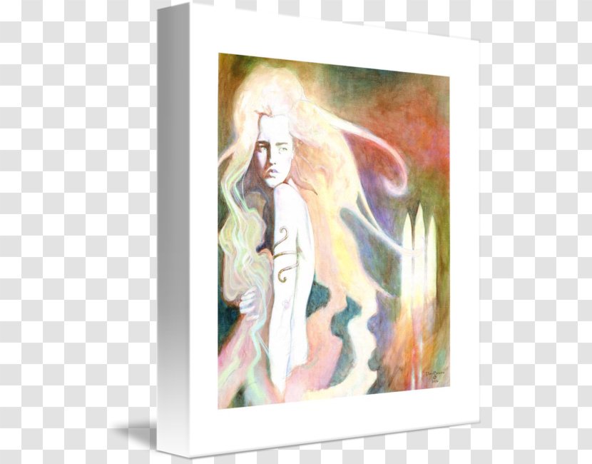 Modern Art Watercolor Painting Picture Frames Transparent PNG