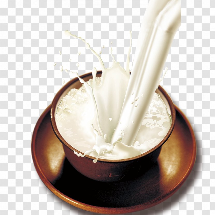 Cows Milk - Cup - A Of That Splashes In Wooden Transparent PNG