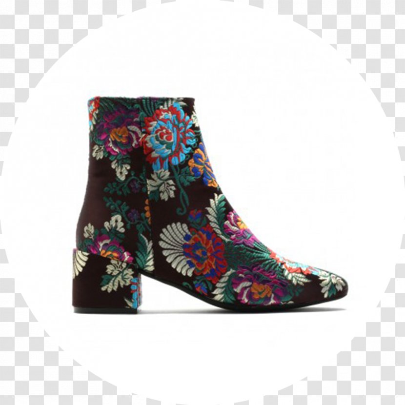 Fashion Boot High-heeled Shoe Flower - Clothing - Colorful Boots Transparent PNG