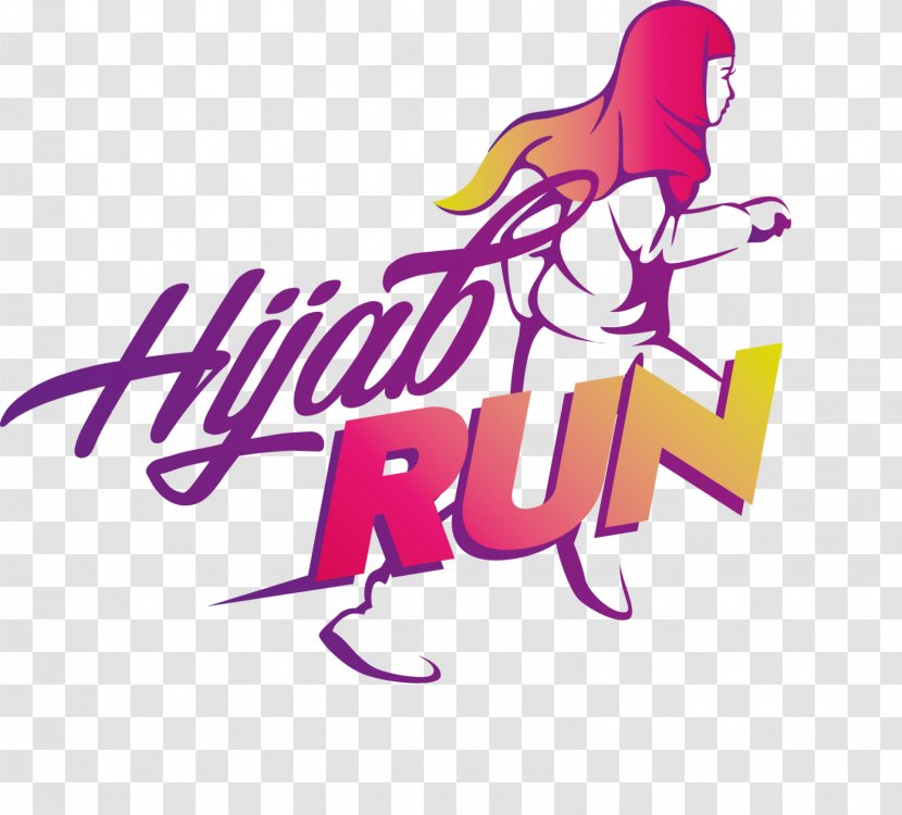 Hijab Run May Indonesia 0 - Watercolor - Juvenile It Transparent PNG