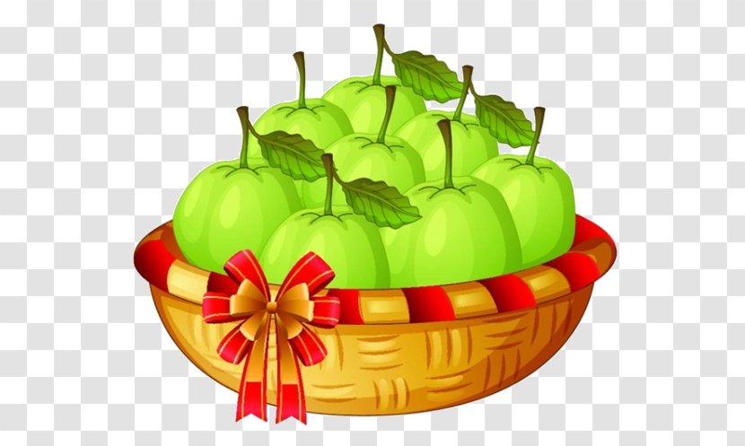Mango Basket Drawing Illustration - Fruit - Cartoon Of Apples Transparent PNG