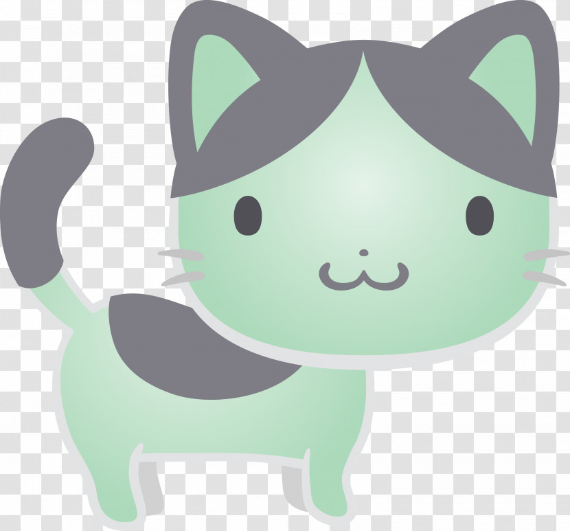 Cartoon Snout Tail Whiskers Transparent PNG