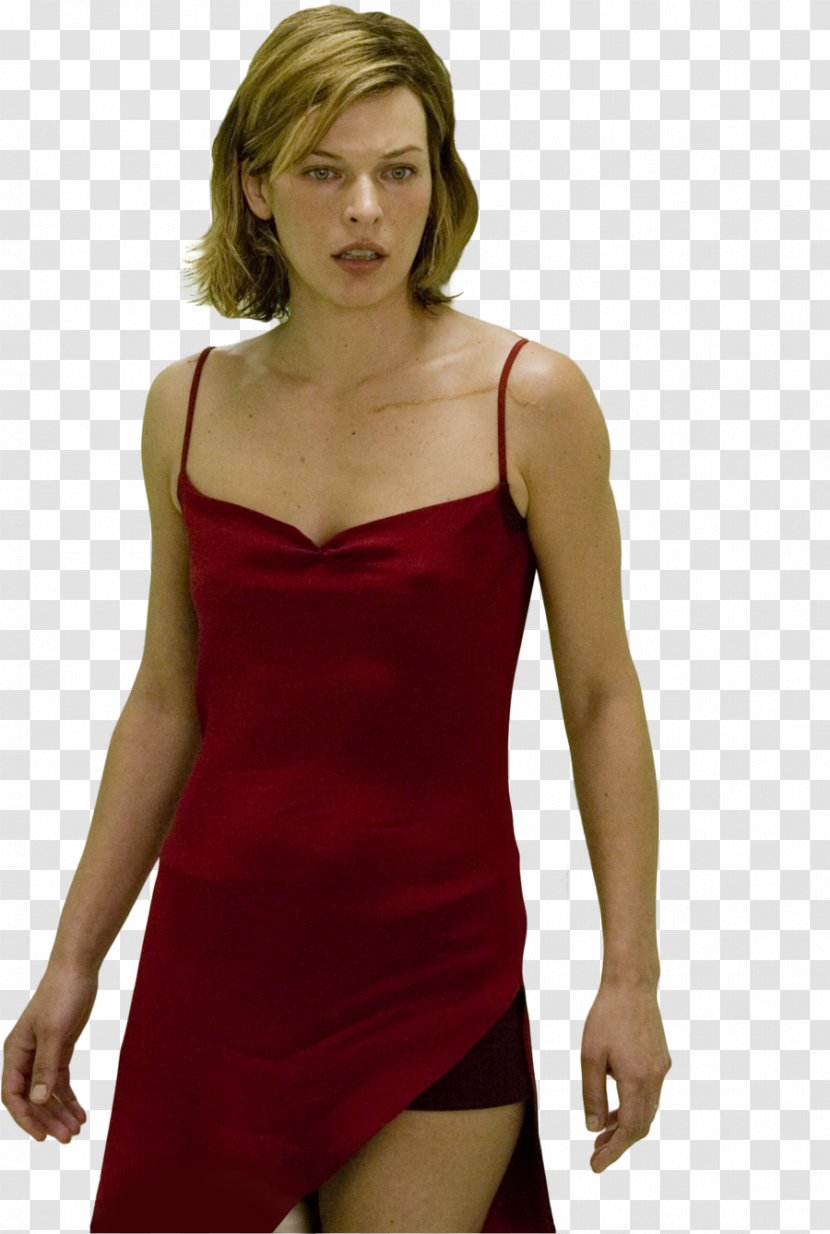 Milla Jovovich Alice Resident Evil Dakota Burns - Flower Transparent PNG