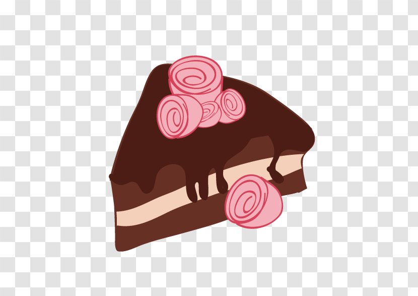 Ice Cream Cake Chocolate Egg Tart - Cartoon Transparent PNG