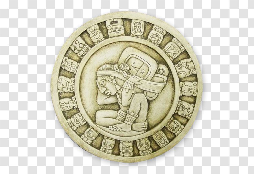 Maya Civilization Mayan Calendar Round Ancient Art - Medal Transparent PNG