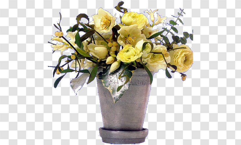 Vase Download Flower - Cut Flowers - Exquisite Transparent PNG
