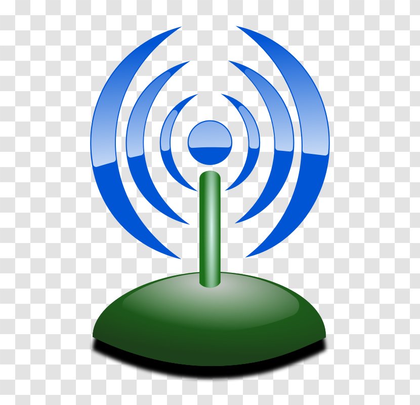 Wi-Fi Hotspot Clip Art - Green - Free Wifi Icon Transparent PNG