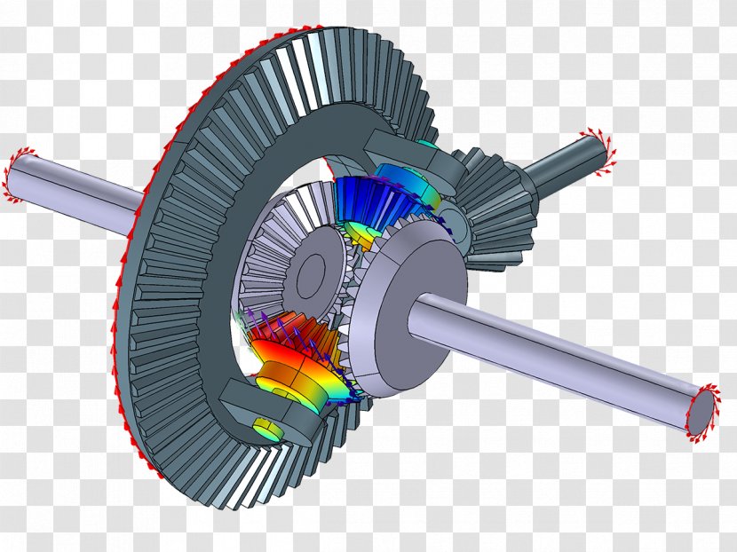 Differential Gear Mechanical Engineering Wheel Multibody System - Gears Transparent PNG