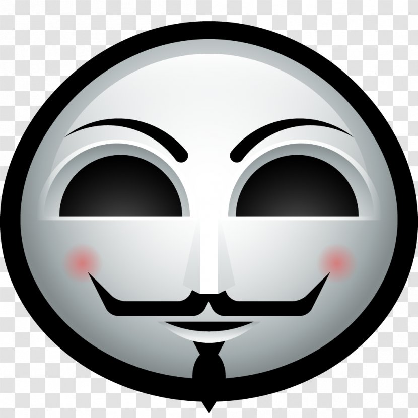 Guy Fawkes Mask Avatar - V For Vendetta - Anonymous Transparent PNG
