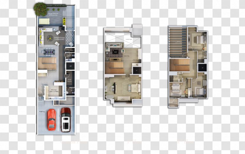 Floor Plan HYATI RESIDENCE Building Home Townhouse - House Transparent PNG