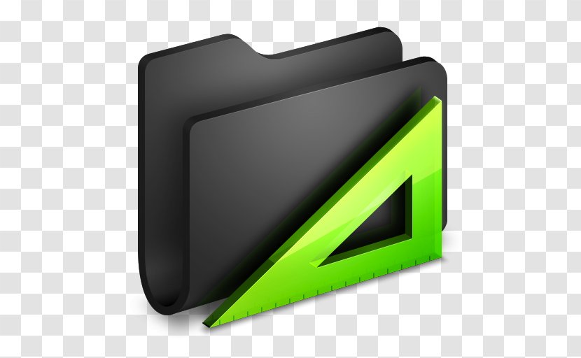 Angle Brand Automotive Design - Desktop Environment - Applications Black Folder Transparent PNG