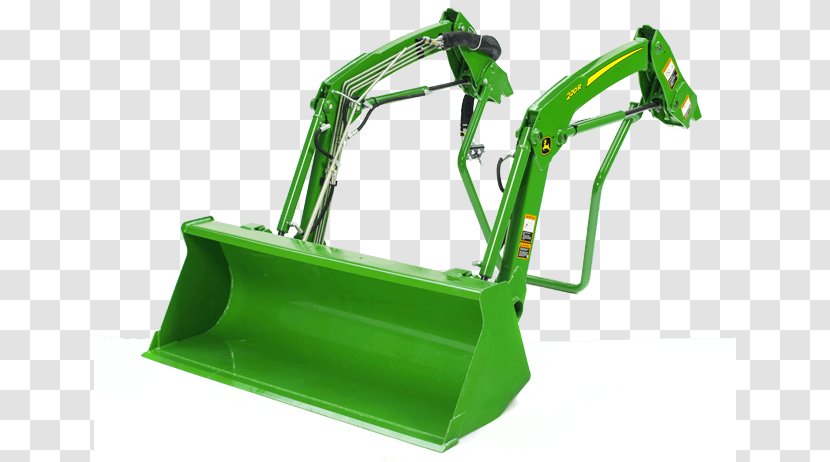 John Deere Loader Tractor Heavy Machinery Architectural Engineering - Automotive Exterior - Backhoe Transparent PNG