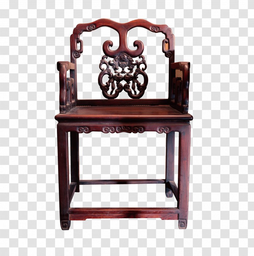 Table Chair Furniture Household Goods - Commode - Mahogany Transparent PNG