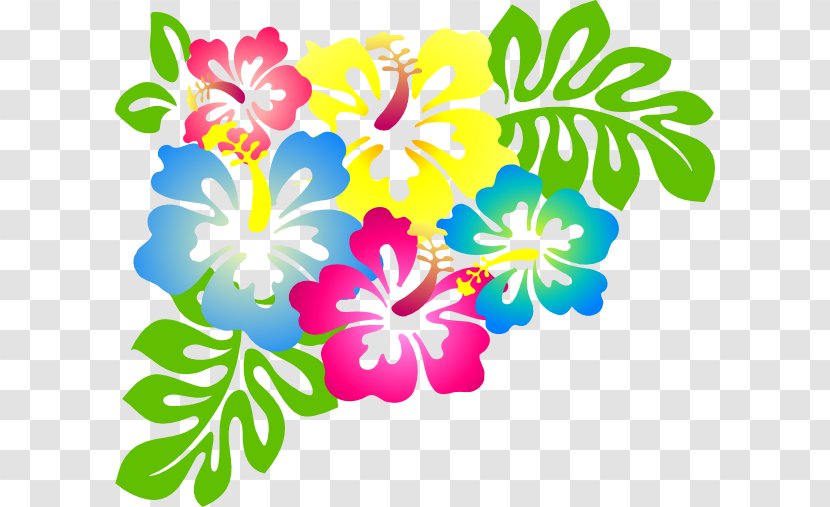 Hawaii Flower Clip Art - Malvales Transparent PNG