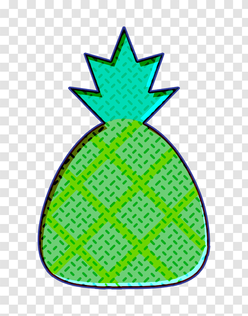 Pineapple Icon Food And Restaurant Icon Summer Icon Transparent PNG