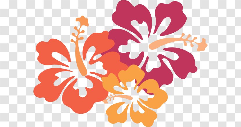 Hawaiian Flower Hibiscus Clip Art - Malvales - Painting Transparent PNG
