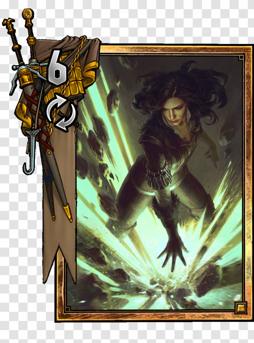 Gwent: The Witcher Card Game 3: Wild Hunt Geralt Of Rivia CD Projekt - Mythical Creature - Ciri Transparent PNG