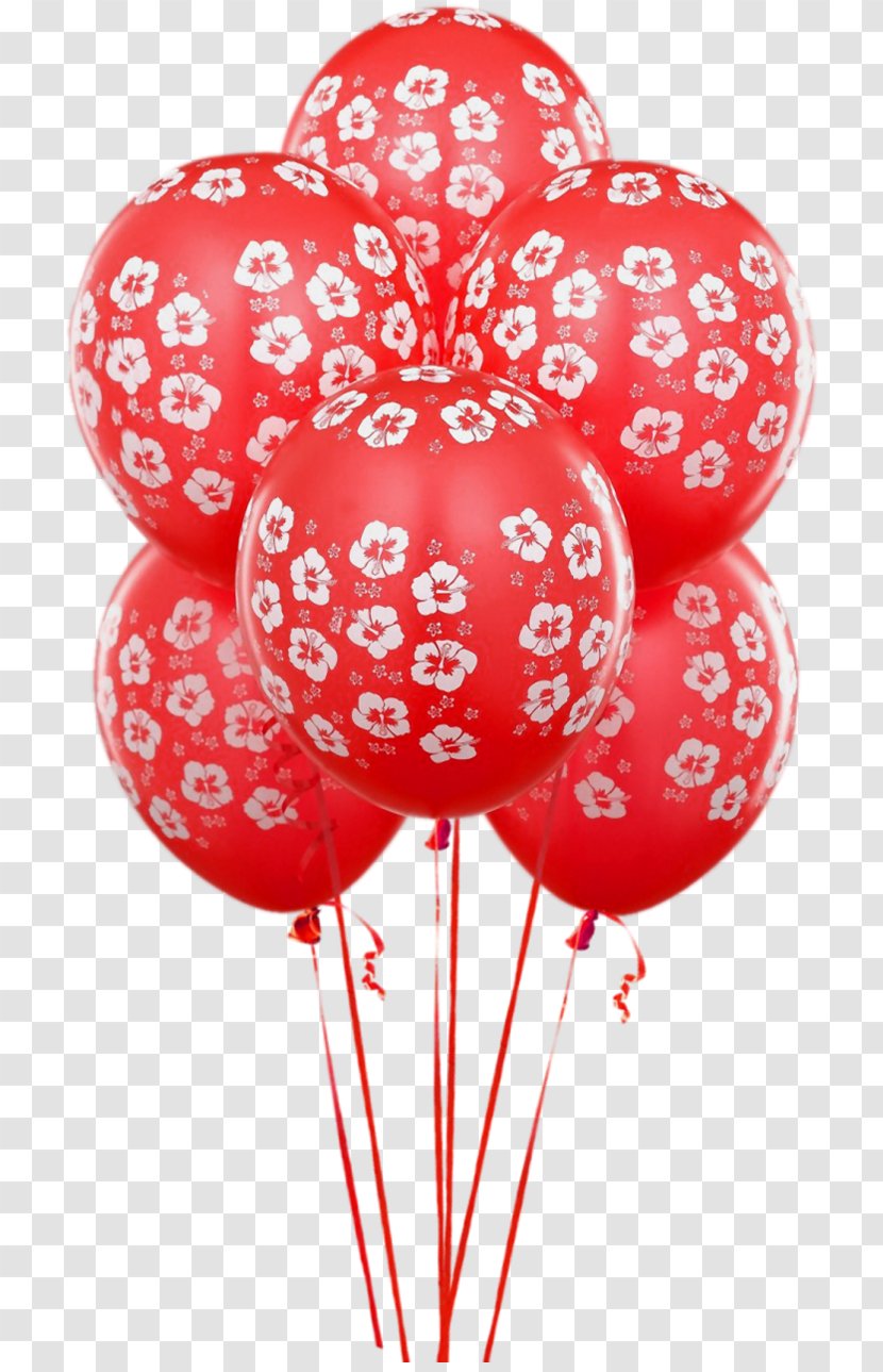 Balloon Birthday Clip Art - Anniversary - Transparent Red Balloons Clipart Transparent PNG
