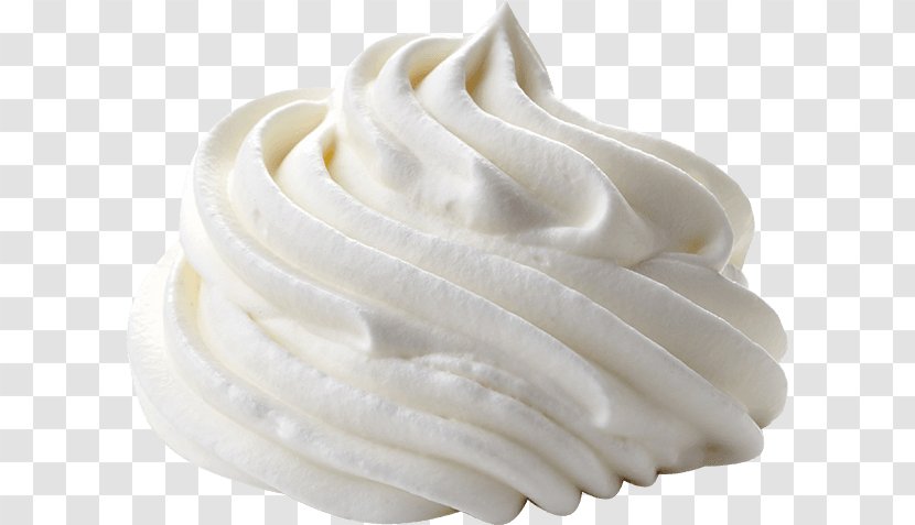 Whipped Cream White Soft Serve Ice Creams Meringue - Sour Icing Transparent PNG