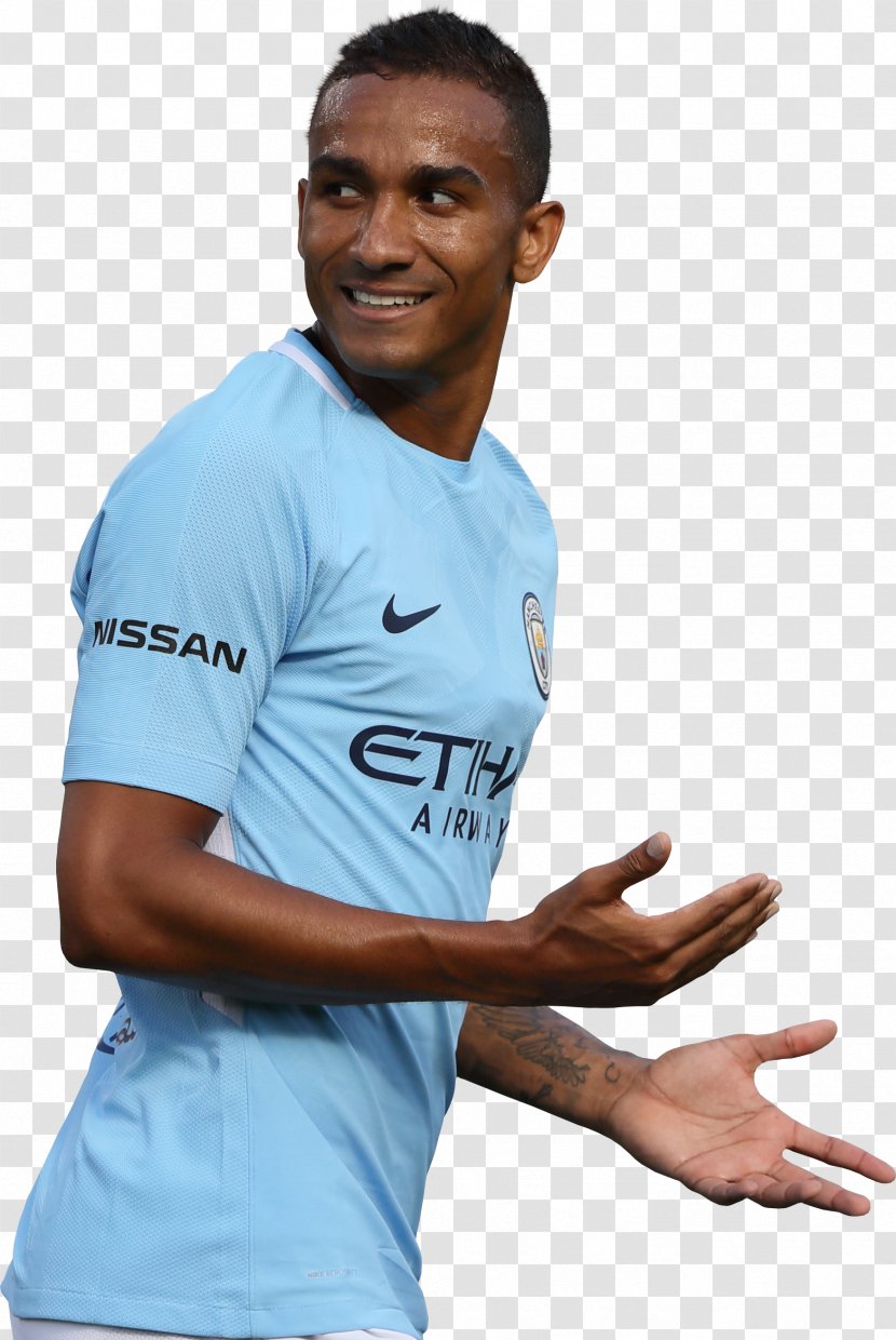 Danilo Manchester City F.C. Jersey 2017 International Champions Cup Football - Clothing Transparent PNG