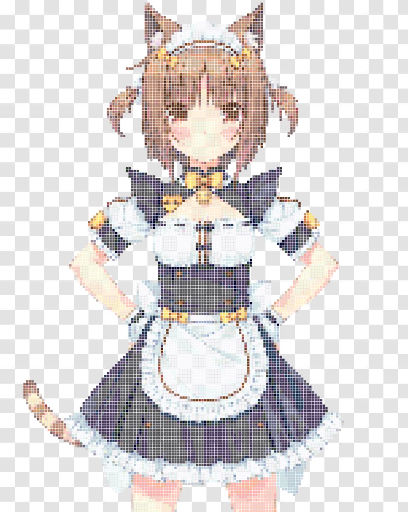 Nekopara Adzuki Bean Catgirl Neko Works - Frame - Maid Transparent PNG