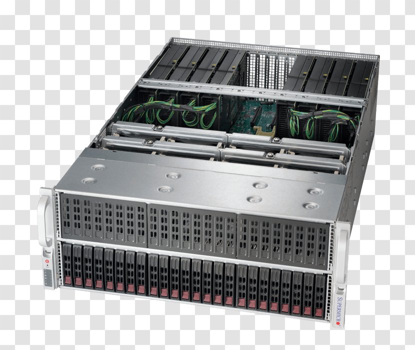 Super Micro Computer, Inc. Supermicro SuperServer - Electronic Device - 4028GR-TR0 MB RAM0 GB HDD Xeon Computer Servers 4028GR-TRComputer Transparent PNG