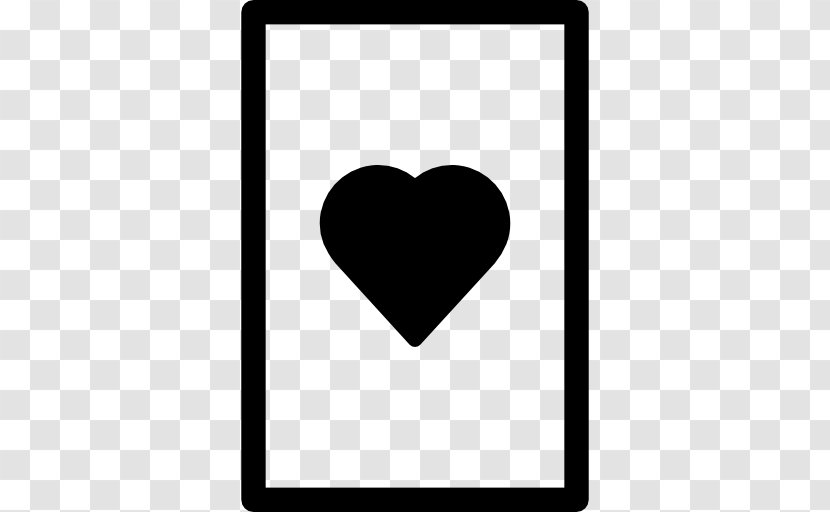 Hearts Playing Card Symbol - Cartoon - Heart Transparent PNG