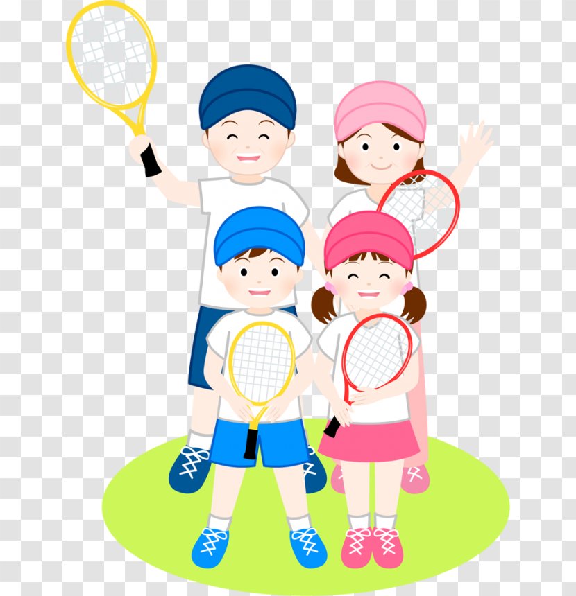Tennis Balls Racket Clip Art - Toddler Transparent PNG