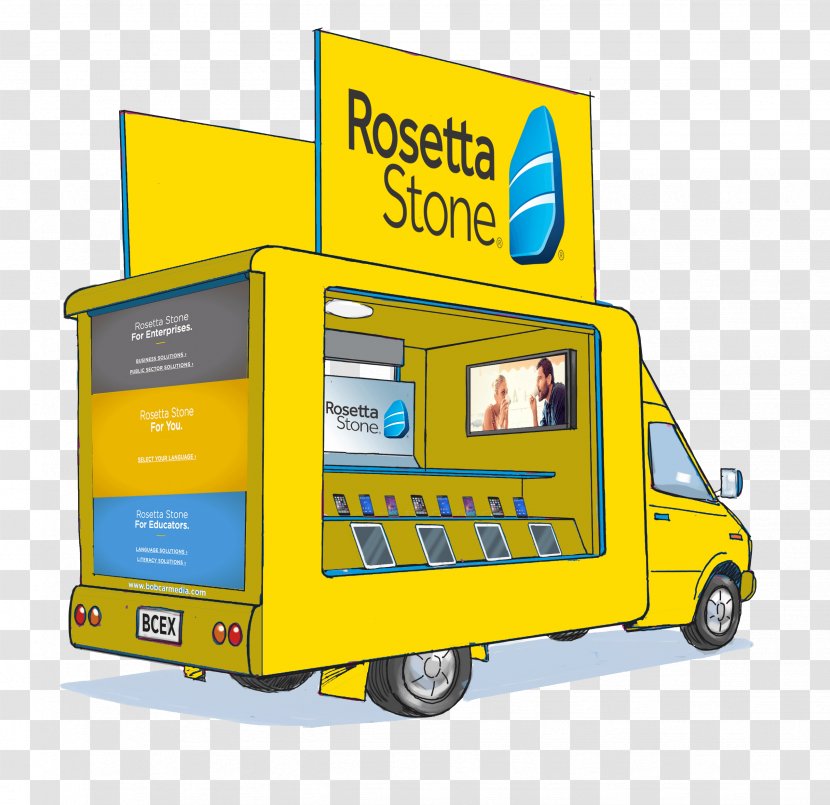 Commercial Vehicle Brand Compact Car Transport - Rosetta Stone Transparent PNG