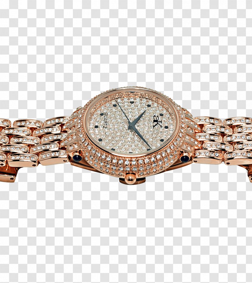 Watch Strap Bling-bling Silver Transparent PNG