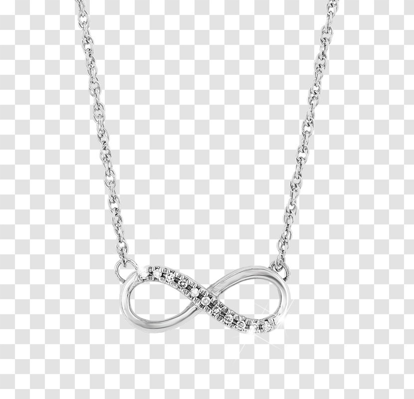 Ring Charms & Pendants Jewellery Necklace Silver - Diamond - Infinity Transparent PNG