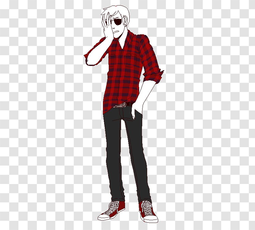 Homestuck Fan Fiction - T Shirt - Plaid Transparent PNG