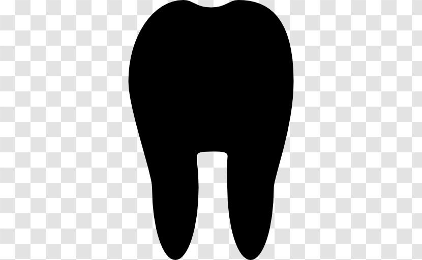 Human Tooth Silhouette - Frame Transparent PNG