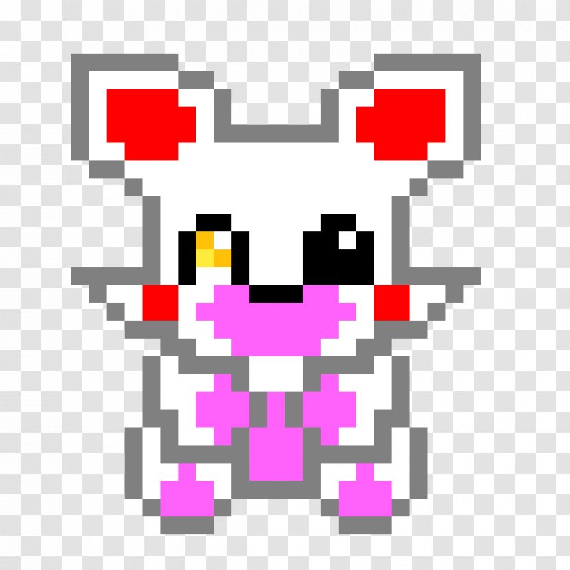 Pixel Art Five Nights At Freddy's Bead - Flower - Sprite Transparent PNG