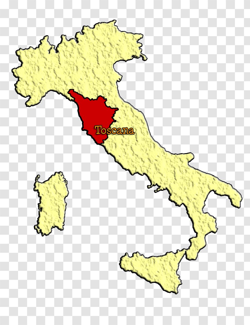 Pisa Siena Borro Florence Bolgheri - Map - Toscana Transparent PNG