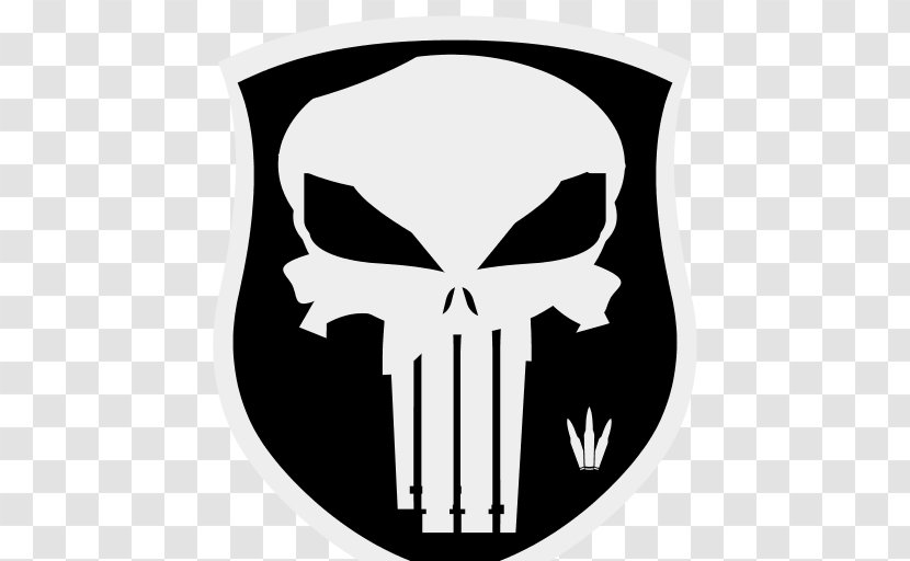 Clip Art Product Logo Skull Character - Fictional - Battlefield 4 Jet Hud Transparent PNG