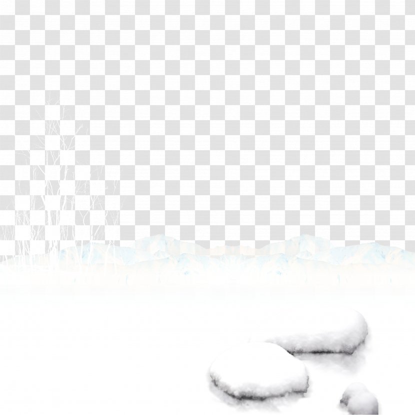 Black And White Pattern - Text - Snow Transparent PNG