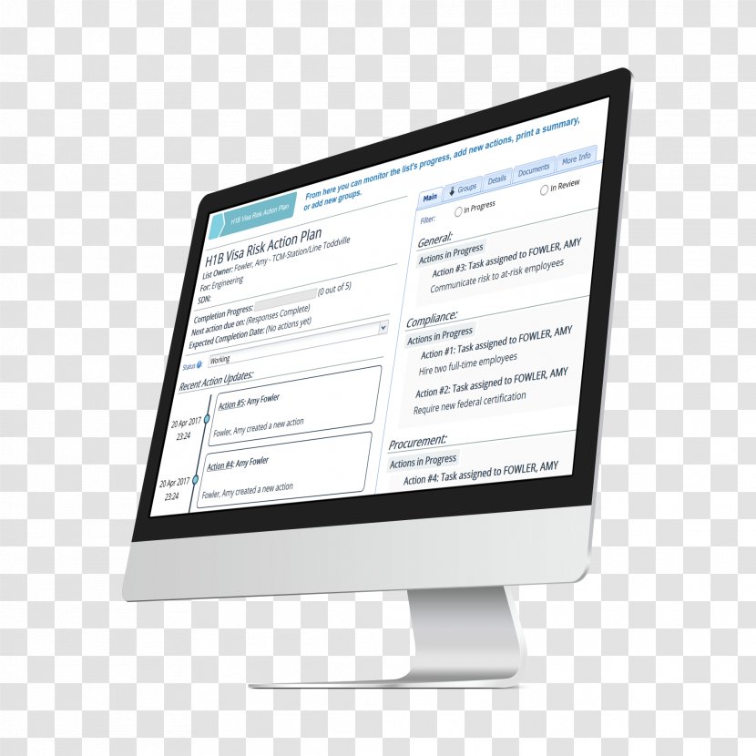 Computer Software Inventory Management Development Information - User Interface Design - ACTION PLAN Transparent PNG