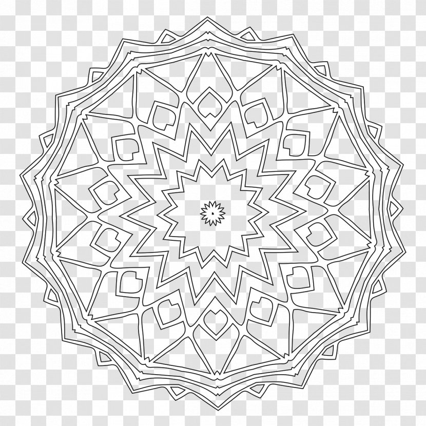 Symmetry Line Art Pattern - Point - Angle Transparent PNG