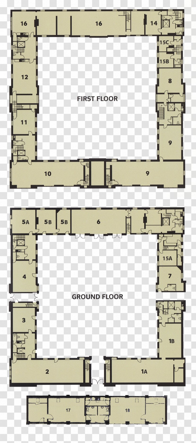 Furniture Floor Plan Line Pattern - Area Transparent PNG