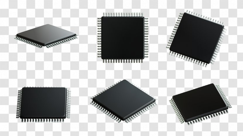 Microcontroller Central Processing Unit Microprocessor Integrated Circuits & Chips - Semiconductor - Processor Transparent PNG