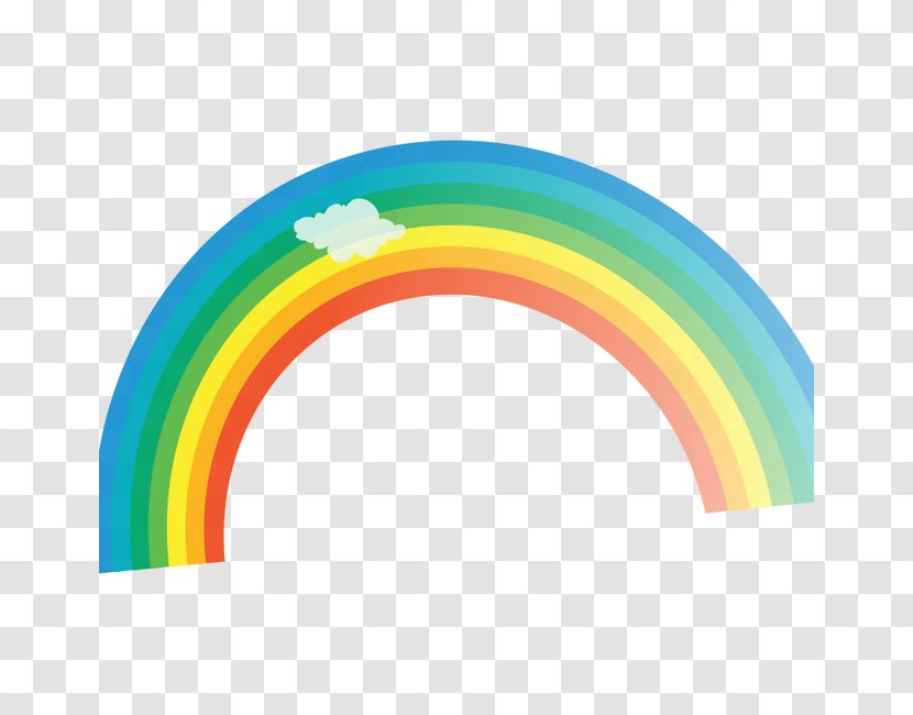 Rainbow Sky Font Transparent PNG
